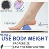 LEZER Trigger Massage Point, Manual Massage Ball, Muscle Knots Relief Tool, Myofascial Release, Physical Therapy, Deep Tissue Back Massage, Plantar Fasciitis, 2.9 in x 2.1 in (Blue) view 4