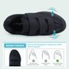 Ortho+rest Men Diabetic Walking Shoes Swollen Feet Shoe with Adjustable Closure (12,Black) view 4