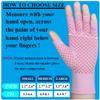 2 Pairs Arthritis Gloves for Pain Relief, Compression Gloves for Arthritis, Carpal Tunnel, Osteoarthritis, Joint, Typing, Driving, Fingerless Hand Gloves for Women Men (Grey1+Pink1, Medium) view 4