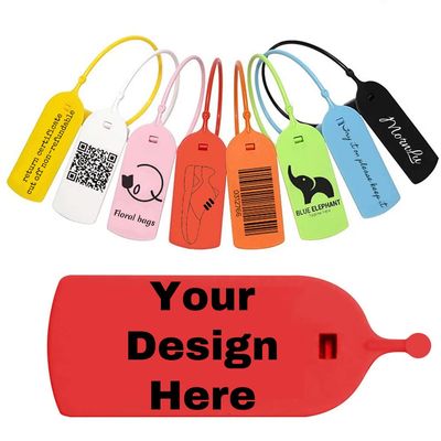 200pcs Custom Product Hang Tag - Add Your Image/Logo Design Plastic Disposable Tags - Suitable for Clothing, Shoes, Bags - Includes Brand Logo and Gift Label - Waterproof and Durable Personalized Tags