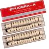 56 Pieces False Teeth, 2 Sets Whole Teeth Synthetic Polymer Denture Teeth, 22 Shade A2 Upper + Lower Dental Materials for Replacement, DIY, or Halloween view 1