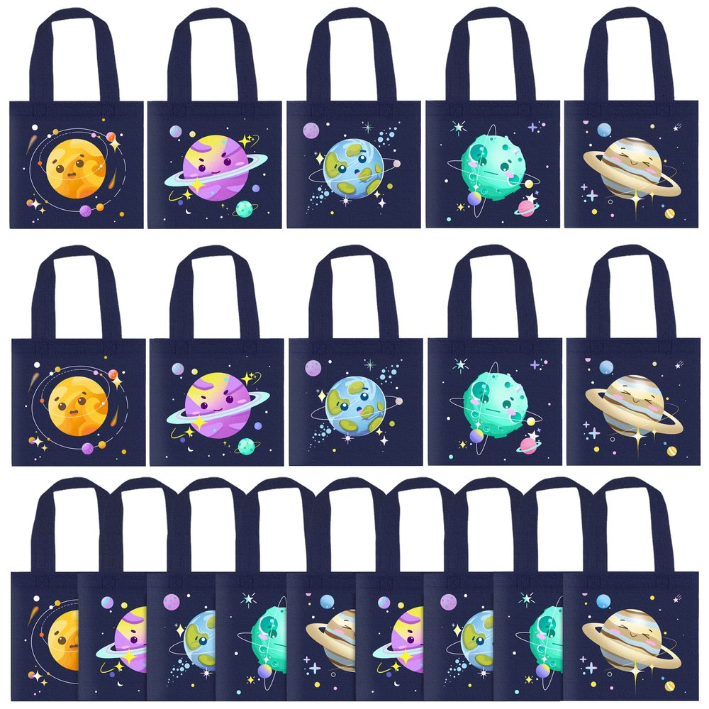 BANBALLON 20 PCS Non-Woven Space Favor Bags