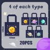 BANBALLON 20 PCS Non-Woven Space Favor Bags view 2