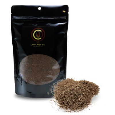 Oak Chips Inc. American Oak Powder - Medium Toast - 1 lb - Perfect for Aging Wines, Spirits, Beer, and More!