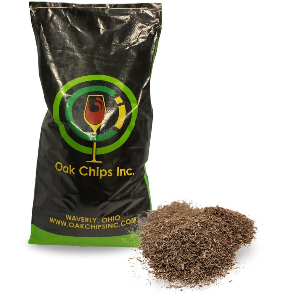 Oak Chips Inc. American Oak Powder - Medium Toast - 20 lb - Perfect for Aging Wines, Spirits, Beer, and More!