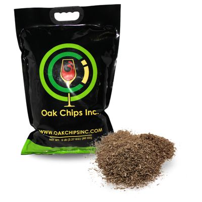 Oak Chips Inc. American Oak Powder - Medium Toast - 5 lb - Perfect for Aging Wines, Spirits, Beer, and More!
