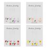 Colorful Fruit Butterfly Flower Earrings Set of 16 Creative Small Jewelry Card Earrings Set view 2