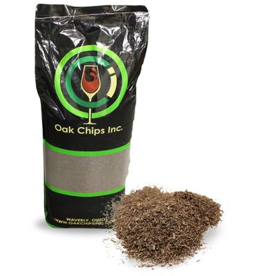 Oak Chips Inc. American Oak Powder - Medium Toast - 40 lb - Perfect for Aging Wines, Spirits, Beer, and More!