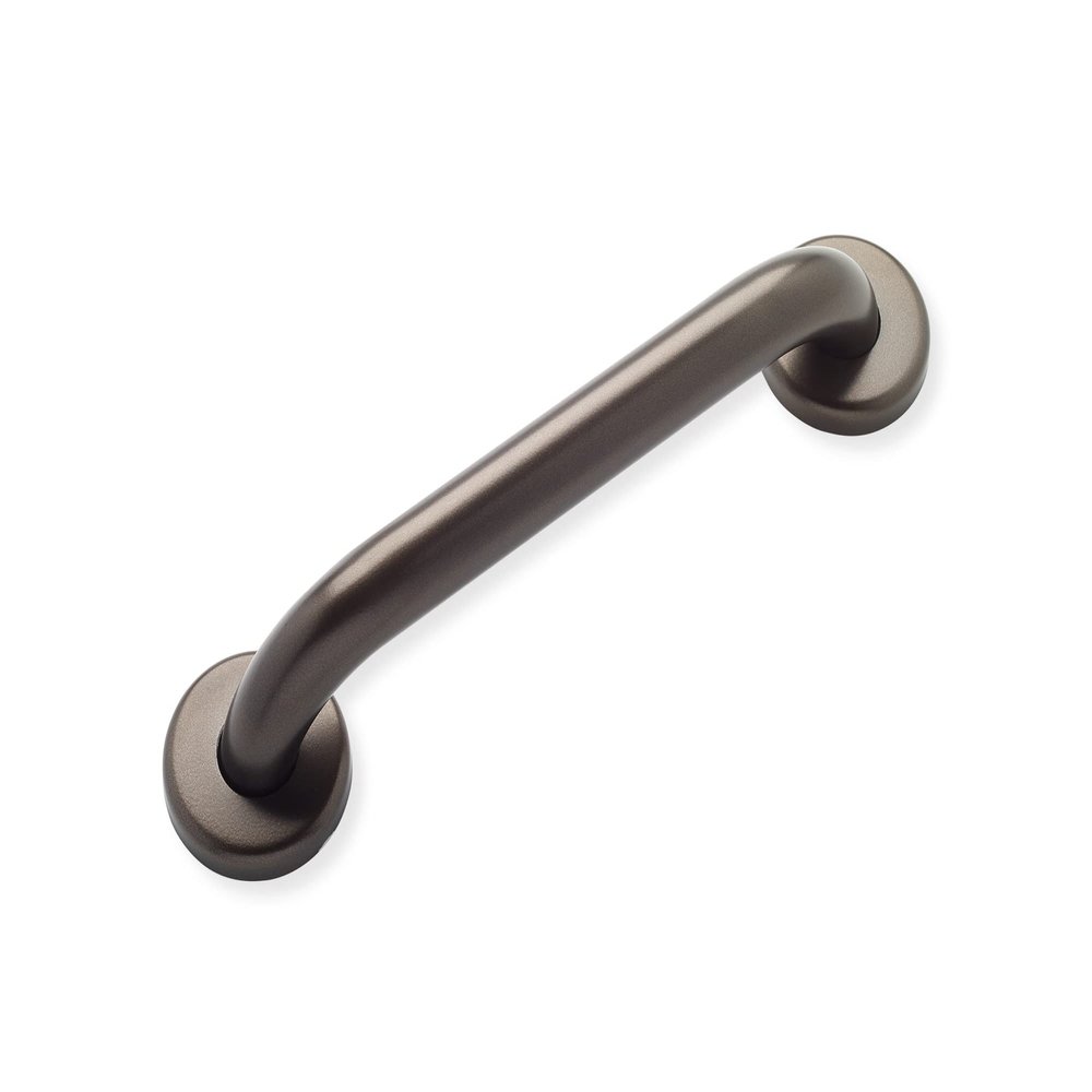 16 Shower Handle Smooth Grip | 304 Stainless Steel Grab Bars for Bathtubs and Showers | Old World Bronze ADA Standard Hand Rails for Seniors, Children, Injured People | Supports Upto 400lbs