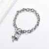 Urn Bracelet Cremation Bracelet for AshesCremation Jewelry Urn Bracelet for Ashes Stainless Steel Sea Turtle Cremation Keepsake Memorial Urn Bangle for Pet,Rose Gold,22cm view 4