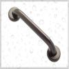 12 Shower Handle Smooth Grip | 304 Stainless Steel Grab Bars for Bathtubs and Showers | Old World Bronze ADA Standard Hand Rails for Seniors, Children, Injured People | Supports Upto 400lbs view 4