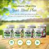 Collagen Protein Powder Without Stevia - Non GMO Collagen Powder for Women with Carrot Broccoli Apple Fiber - Paleo Keto 300g Grass Fed Beef Protein Powder & Superfood Blend by Autoimmune view 3