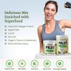 Collagen Protein Powder Without Stevia - Non GMO Collagen Powder for Women with Carrot Broccoli Apple Fiber - Paleo Keto 300g Grass Fed Beef Protein Powder & Superfood Blend by Autoimmune view 4