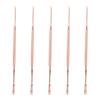 Healeved 5pcs Dual-Head Spring Earwax Spoons Non-Slip Ear Cleaning Tools for Gentle Earwax Removal Convenient and Safe Ear Care view 1