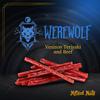 Mythical Meats Humanoid Flavor Werewolf 12-Pack Snack Sticks  Venison Teriyaki and Beef  Dried & Dehydrated Meats Seasoned to Perfection  High Protein Snacks view 3