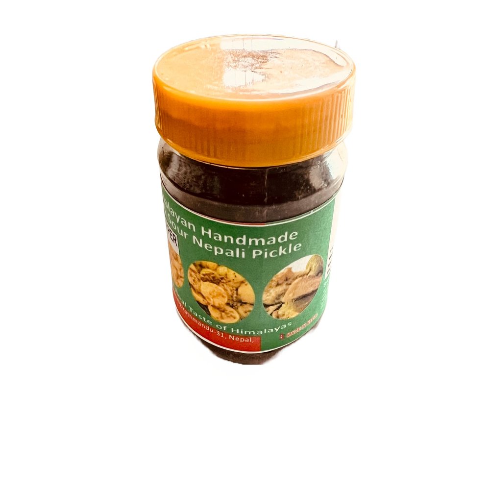 Authentic Nepali Timur Ko Chhop Szechuan Pepper Pickle Mixed Of Spices & Red Chilly Powder That Gives Natural Typical Nepali Flavor (Sour Spicy Timur Ko Achar Pickles - 100G By QT Shopping