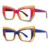 laureles 2 Pack Mix Polygon Computer Reading Glasses Women Blue Light Blocking Eyeglasses Frames for Men (2 Pack Mix, 1.5, multiplier_x) view 2
