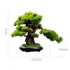 Artificial Bonsai Tree Artificial Bonsai Tree Potted Plant Ornament Bonsai Simulation Bonsai Green Plant Fake Plant Decoration Potted Artificial House Plants for Desk Home Office Display Bonsai Plant view 2