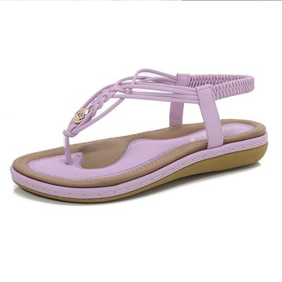 AOVIN Womens Plantar Fasciitis Feet Sandals, Comfortable Walking Sandals, Best Orthotic Flip Flops with Arch Support (Color : Pink, Size : 8 US)