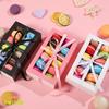 HAPPY POTATO 15 Pack Macaron Boxes for 12, 7.241.9 Inches, Macarons Packaging Boxes, Pink Macaron Gift Box with Window view 4