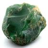 30.69 Gram 1 3/10 INCH Rare Emerald Green Silica Variscite CAB Facet Rough 13A98 view 2