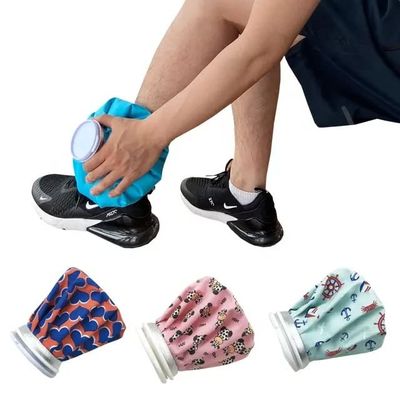 CA Waterproof Ice Bag Hot & Cold Therapy First Aid Reusable Water Bag For Sports Injury Knee Leg Body Pain Relief Ice Bag Headaches Cold Menstrual Pain Hot Cold Water Pack(1pcs Multi Colour)