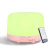 300ML Essential Oil Diffusesrs Remote Control, Aromatherapy Ultrasonic Diffuser, Cool Mist Aroma Humidfier Diffuser, 7 Color Changing LED Light, Auto-Off, Timer for Home, Room, Office, Kids.(Pink) view 1