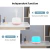300ML Essential Oil Diffusesrs Remote Control, Aromatherapy Ultrasonic Diffuser, Cool Mist Aroma Humidfier Diffuser, 7 Color Changing LED Light, Auto-Off, Timer for Home, Room, Office, Kids.(Pink) view 2