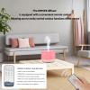 300ML Essential Oil Diffusesrs Remote Control, Aromatherapy Ultrasonic Diffuser, Cool Mist Aroma Humidfier Diffuser, 7 Color Changing LED Light, Auto-Off, Timer for Home, Room, Office, Kids.(Pink) view 3
