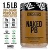 Organic Powdered Peanut Butter from US Farms  Bulk, Only 1 Ingredient - Roasted Peanuts, Vegan, No Additives, Preservative Free, No Salt, No Sugar - 45 Servings view 4
