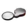 10X Pocket Folding Magnifier Loupe Optical Magnifying Glass with Leather Case Accessory view 1
