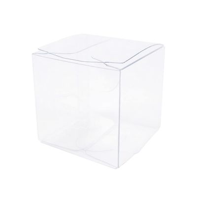 paqava 25PCS Transparent Boxes 2 x 2 x 2 inch, Candy Box, Clear Favor Boxes Gift Boxes (10)