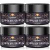 Ajoblanco 600mg Natural Himalayan Organic Shilajit Resin - Himalayan Gold Shilajit Resin with Organic Ayurvedic Blend in High Potency for Energy, Strength & Immunity, Pack of 4 view 1