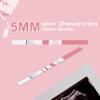ACCUBIO Pregnancy Test Strips with Urine Cups, hCG Detection Home Pregnancy Tests, Sensitive & Over 99% Accurate, 20 Count Individually Wrapped, Rapid hCG Test Strips, 5mm Wider 25mIU/mL view 2