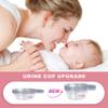 ACCUBIO Pregnancy Test Strips with Urine Cups, hCG Detection Home Pregnancy Tests, Sensitive & Over 99% Accurate, 20 Count Individually Wrapped, Rapid hCG Test Strips, 5mm Wider 25mIU/mL view 3