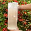 Jumbo Selenite Log, Natural White Crystal Huge Selenite Log, Giant Raw Selenite, Rough Raw Crystal Bar, Healing Crystals (12-15 lbs) view 1