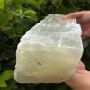 Jumbo Selenite Log, Natural White Crystal Huge Selenite Log, Giant Raw Selenite, Rough Raw Crystal Bar, Healing Crystals (12-15 lbs) view 4