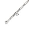 BAIYI HOPE Stainless Steel Wheat Chain Interchangeable Medical Alert ID Bracelets view 2