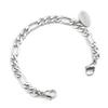 BAIYI HOPE Stainless Steel Figaro Chain Interchangeable Medical Alert ID Bracelets view 1