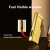Torch Lighter, Straight Into The Open Flame Lighter, Windproof Gas Lighter, Mini Adjustable Butane Jet Flame Lighter, Double Fire Metal Lighters for Men Outdoor Indoor (Gold) view 3