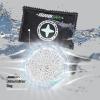 ISLANDSAFE Rechargeable Safe Dehumidifier Bag 200g, Microwave Fast Reactivated Desiccant, Moisture Absorbing Packet for Safes, Cabinets, Home Closets, Car, Black (2, 5x3.5inch) view 2