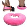 coceyese BBL Pillow After Surgery for Butt Sleeping, Brazilian Butt Lift Pillow Post Surgery Recovery for Sitting Sleeping Driving Donut Pillow for Woman Lumbar Back Cushion Seat Foam (Pink Dot) view 1