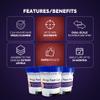 Accurate Urine Drug Test Kit - 14 Panel at Home Drug Test Cup with Clicker & Temperature Strip - CLIA Waived, 510k Cleared with SAMHSA Cutoff Levels [25 Test Cups] view 2
