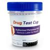 Accurate Urine Drug Test Kit - 10 Panel at Home Drug Test Cup with Clicker & Temperature Strip - CLIA Waived, 510k Cleared with SAMHSA Cutoff Levels [25 Test Cups] view 1