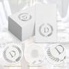 200 Pack Monogrammed Disposable Napkins Silver Foil Letter D Guest Napkins Initial Disposable Hand Paper Towels for Wedding Engagement Baby Shower Party Home Kitchen Bathroom Dinner Decorative Towels view 4