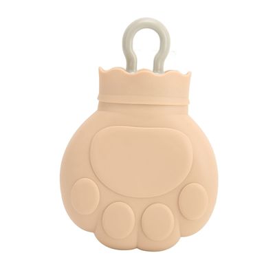 1000ML Hot Water Bottle, Rubber Hot Water Bottle Student Portable Winter Thick Hot Water Bag for Hands Abdomen Back Neck and Leg