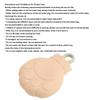 1000ML Hot Water Bottle, Rubber Hot Water Bottle Student Portable Winter Thick Hot Water Bag for Hands Abdomen Back Neck and Leg view 2
