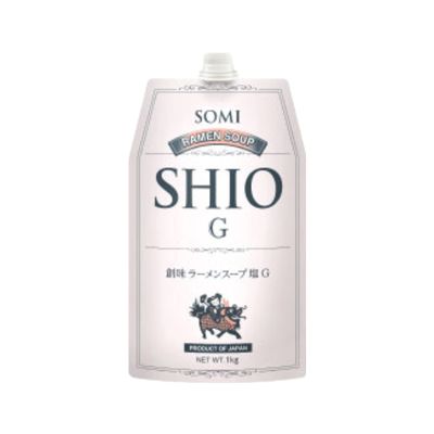 Japanese Shio Ramen Soup Stock Base - 2.2 lbs (1 kg) - for Ramen Broth, Hot-Pot Base, Fried Rice, Stir Fry, Professional Grade Umami Stock