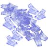 20pcs Nail Extension Fixing Clips for DIY Manicure ABS Blue view 1