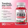 Yum-Vs - Prebiotic Fiber Gummies for Adults & Kids - 5g Digestive Aid Gummy Fiber Supplement - Keto Friendly Prebiotic Daily Fiber Supplement for Women & Men - No Sugar Added Dietary Fiber (90 Count) view 4